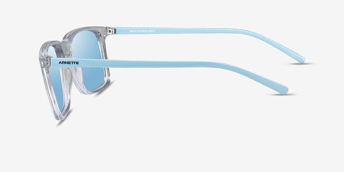 ARNETTE Trigon Clear Gray Plastique Soleil de Lunette de vue d'EyeBuyDirect