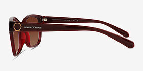 Armani Exchange AX4127S Dark Red Acétate Soleil de Lunette de vue d'EyeBuyDirect, Vue de Côté