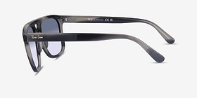 Ray-Ban RB2213 Gris Plastique Soleil de Lunette de vue d'EyeBuyDirect, Vue de Côté