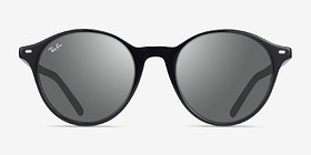Ray-Ban RB2230 Bernard Noir Acétate Soleil de Lunette de vue d'EyeBuyDirect, Vue de Face