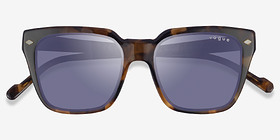 Vogue Eyewear VO5380S Écailles Acétate Soleil de Lunette de vue d'EyeBuyDirect, Vue Rapprochée