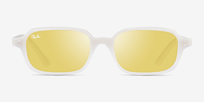 Ray-Ban RB4455 Zuri Blanche Plastique Soleil de Lunette de vue d'EyeBuyDirect