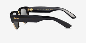 Ray-Ban RB0316S Black Gold Plastique Soleil de Lunette de vue d'EyeBuyDirect, Vue de Côté