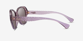 Ralph RA5316U Violet Plastique Soleil de Lunette de vue d'EyeBuyDirect, Vue de Côté