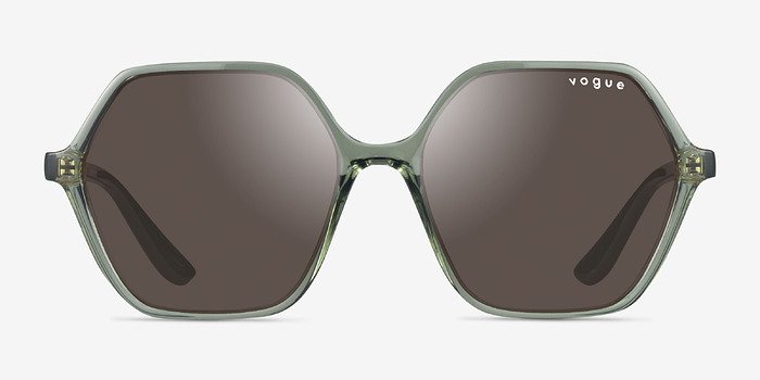 Vogue Eyewear VO5361S Transparent Green Plastique Soleil de Lunette de vue d'EyeBuyDirect
