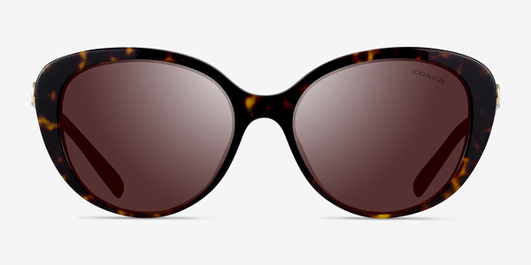 Coach HC8348U CD479 Écaille Noire Acétate Soleil de Lunette de vue