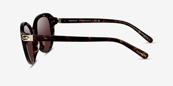Coach HC8348U CD479 Écaille Noire Acétate Soleil de Lunette de vue d'EyeBuyDirect