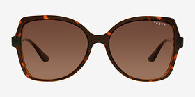 Vogue Eyewear VO5488S Écailles Plastique Soleil de Lunette de vue d'EyeBuyDirect, Vue de Face