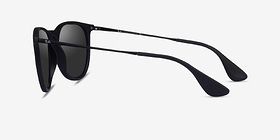 Ray-Ban RB4171 Erika Noir Plastique Soleil de Lunette de vue d'EyeBuyDirect, Vue de Côté