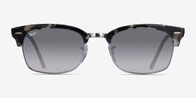 Ray-Ban RB3916 Gray Tortoise Métal Soleil de Lunette de vue d'EyeBuyDirect, Vue de Face