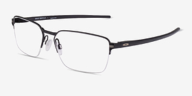 Oakley Sway Bar 0.5 Satin Black Titanium Montures de lunettes de vue d'EyeBuyDirect, Vue d'Angle