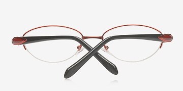 Rouge Mead -  Métal Lunettes de soleil