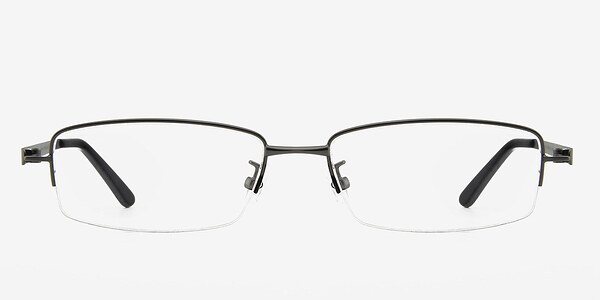 Cassi Gunmetal Métal Montures de lunettes de vue