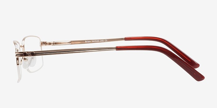 Brian Doré Métal Montures de lunettes de vue d'EyeBuyDirect