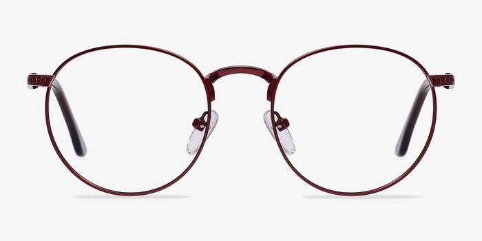 Basquiat Rouge Métal Montures de lunettes de vue d'EyeBuyDirect