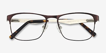 Brun Bethnal Green -  Métal Lunettes de vue