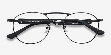 Matte Black Tarantino -  Classiques Métal Lunettes de vue