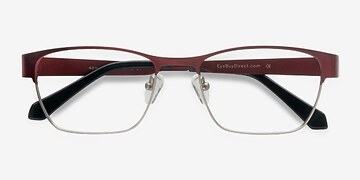 Matte Burgundy Admire -  Métal Lunettes de vue