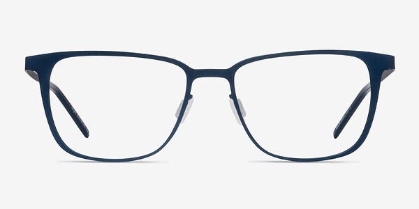 Slight Matte Navy Métal Montures de lunettes de vue