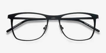 Matte Black Whisper -  Métal Lunettes de vue