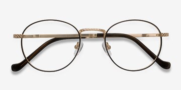 Brown Golden Mingus -  Métal Lunettes de vue