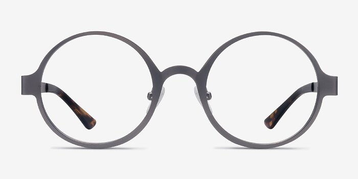Afternoon Gunmetal Métal Montures de lunettes de vue d'EyeBuyDirect