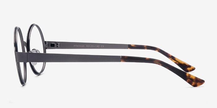 Afternoon Gunmetal Métal Montures de lunettes de vue d'EyeBuyDirect