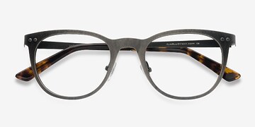 Stainless Steel/Tortoise Lyrics -  Vintage Métal Lunettes de vue