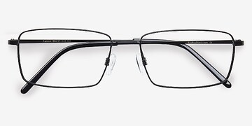 Noir Falcon -  Métal Lunettes de vue