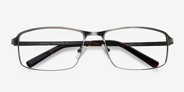 Gunmetal Silver Capacious -  Métal Lunettes de vue