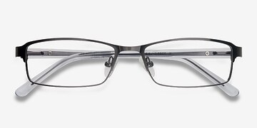 Gunmetal Olsen -  Metal Eyeglasses