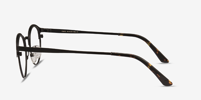 Fixate Black Golden Métal Montures de lunettes de vue d'EyeBuyDirect