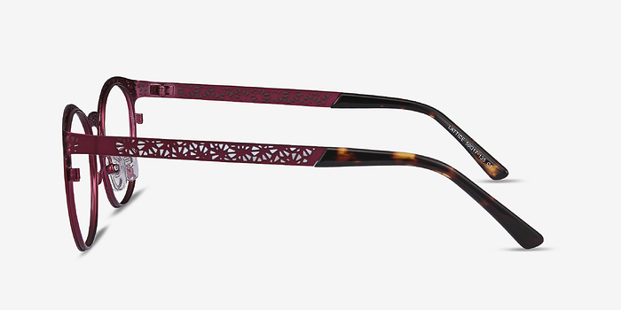 Lattice Red Purple Métal Montures de lunettes de vue d'EyeBuyDirect