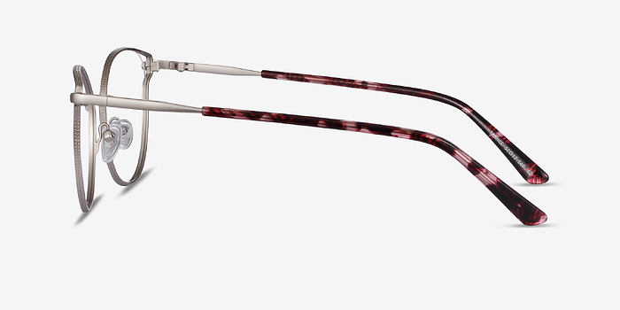 Trance Argenté Métal Montures de lunettes de vue d'EyeBuyDirect