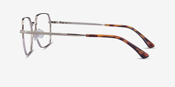 Marlow Argenté Métal Montures de lunettes de vue d'EyeBuyDirect