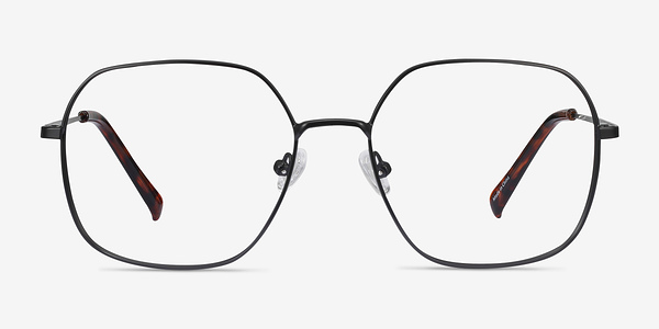 Reality Noir Métal Montures de lunettes de vue