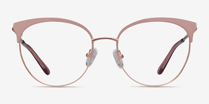 Gem Pink Rose Gold Métal Montures de lunettes de vue d'EyeBuyDirect