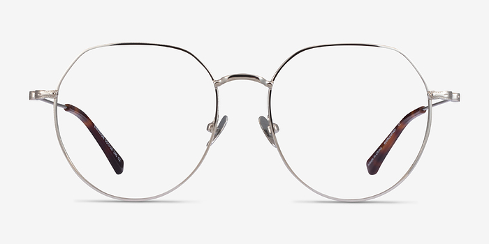 Emotion Argenté Métal Montures de lunettes de vue d'EyeBuyDirect