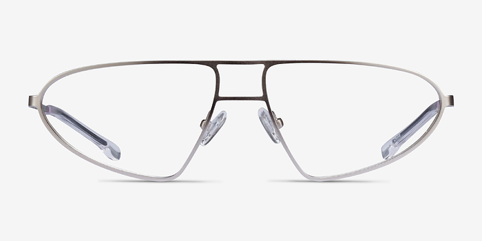 Proto Silver Black Métal Montures de lunettes de vue d'EyeBuyDirect