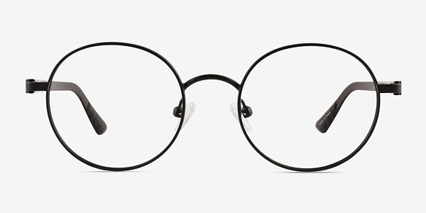 Turn Matte Black Métal Montures de lunettes de vue