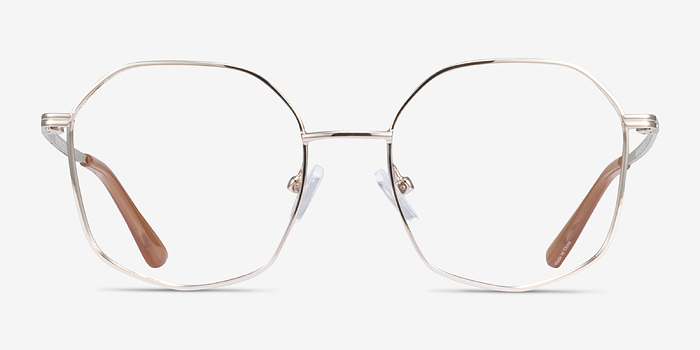 Redford Doré Métal Montures de lunettes de vue d'EyeBuyDirect