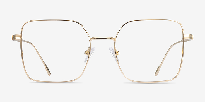 Durnan Doré Métal Montures de lunettes de vue d'EyeBuyDirect