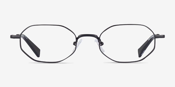 Trailblazer Noir Métal Montures de lunettes de vue d'EyeBuyDirect