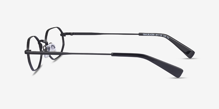 Trailblazer Noir Métal Montures de lunettes de vue d'EyeBuyDirect