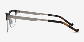 Edgar Écailles Métal Montures de lunettes de vue d'EyeBuyDirect, Vue de Côté