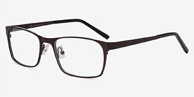 Dublin Café Métal Montures de lunettes de vue d'EyeBuyDirect, Vue d'Angle