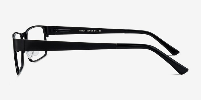 Elliot  Black  Métal Montures de lunettes de vue d'EyeBuyDirect