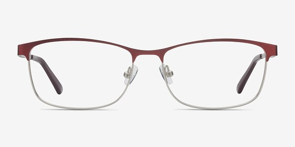 Ashlyn Rouge Métal Montures de lunettes de vue