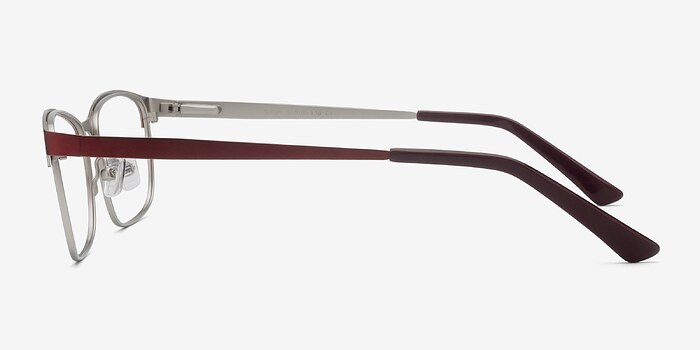 Ashlyn Rouge Métal Montures de lunettes de vue d'EyeBuyDirect