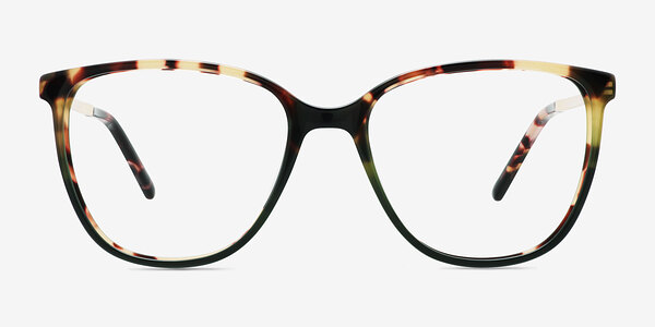 Aroma Tortoise Green Métal Montures de lunettes de vue